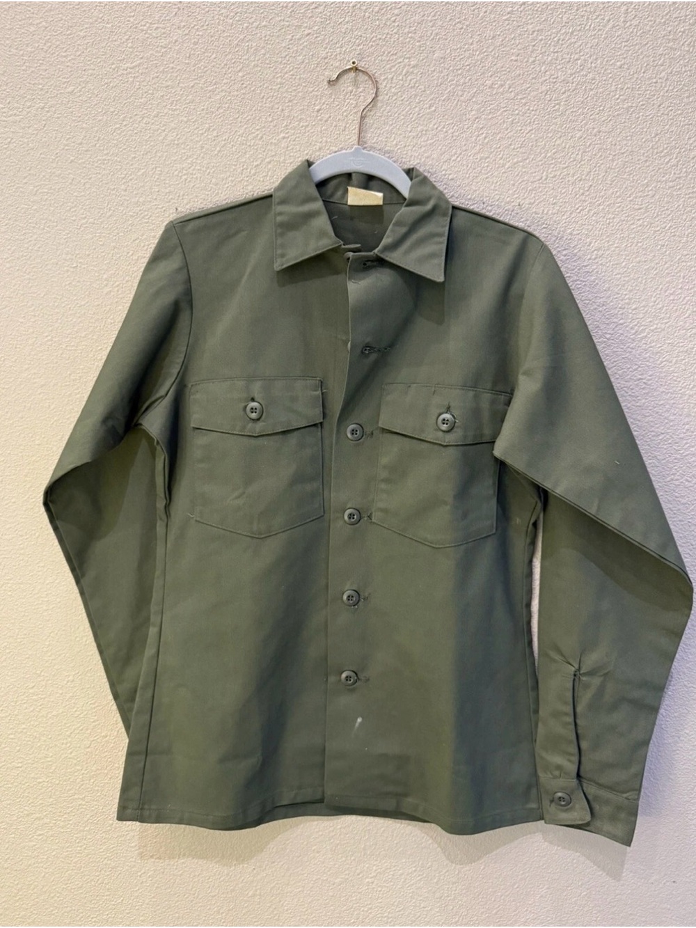 Vintage Mens US Air Force Utility Shirt Original Vietnam Era